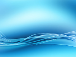 Image showing abstract graphic blue