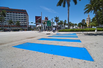 Image showing Streets of Miami, Florida