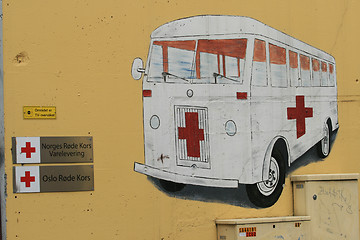 Image showing Norwegian red Cross