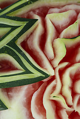 Image showing Geometric Shapes of Fruit Composition