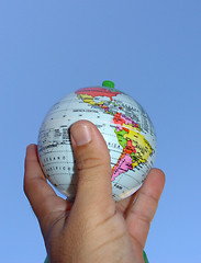 Image showing Terrestrial globe