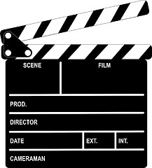 Image showing clapboard