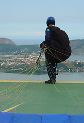 Image showing paraglider