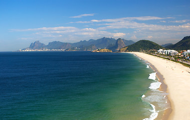 Image showing Crystalline sea beach in Niteroi, Rio de Janeiro, Brazil