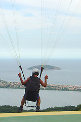 Image showing paraglider