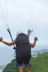 Image showing paraglider