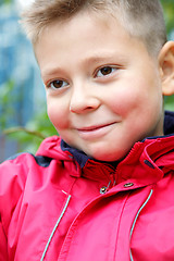 Image showing Grinning boy