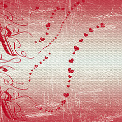 Image showing Valentine Heart Background