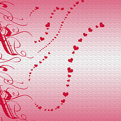 Image showing Valentine Heart Background