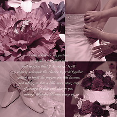 Image showing Wedding Vows Background