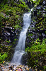 Image showing Waterfall in Sweden 