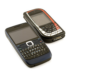 Image showing Two mobile phones