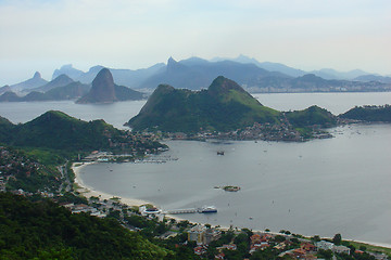 Image showing Rio de janeiro city view