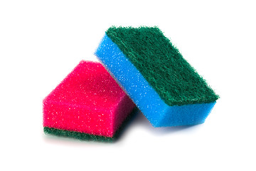 Image showing two sponges