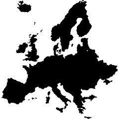 Image showing europe map