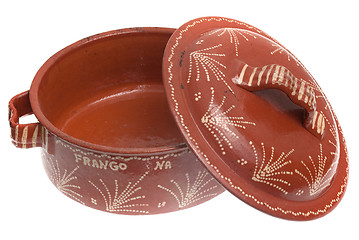 Image showing Clay pot for cooking