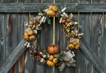 Image showing Autumn's Bounty Wreath