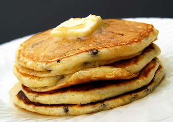 Image showing chocolate chip pancakes