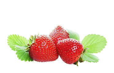 Image showing Strawberries