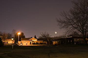 Image showing Neighborhood At Night