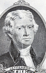 Image showing Portrait jefferson
