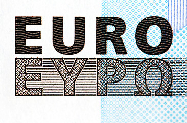 Image showing euro