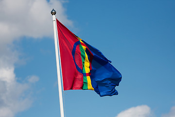 Image showing Sami flag