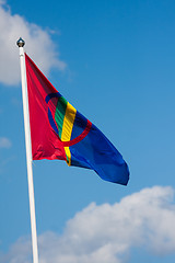 Image showing Sami flag