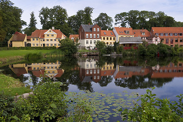 Image showing Houses of Nyborg Denmark