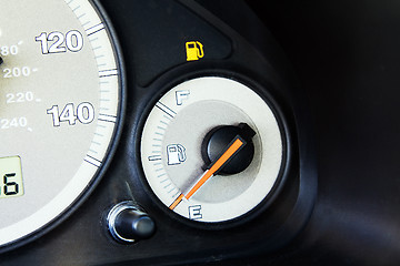 Image showing Fuel bulb in the car