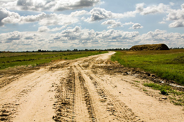 Image showing Road to village