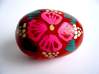 Image showing wooden egg