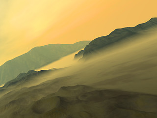 Image showing Abstract desert