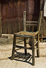 Image showing Old chair