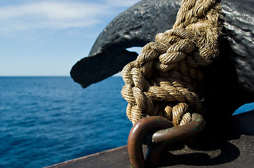 Image showing Sailing along Madeira coast