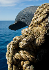 Image showing Sailing along Madeira coast