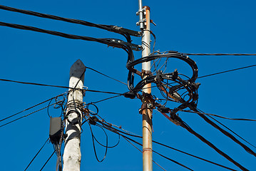 Image showing Electric wires