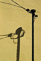 Image showing Shadow on a wall