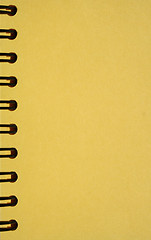 Image showing Yellow Notebook