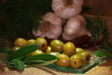 Image showing Olives