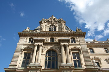 Image showing Louvre Museum in Paris