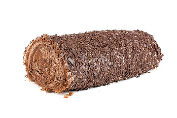 Image showing Chocolate Swiss roll