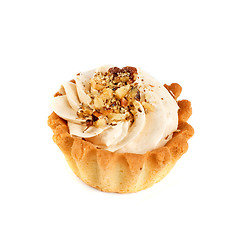 Image showing nuts cupcake
