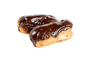 Image showing Cream eclairs