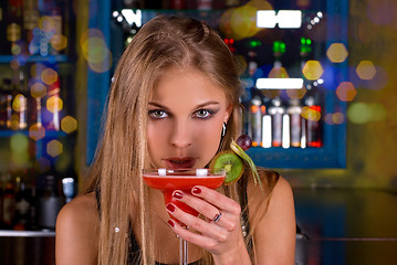 Image showing Clubbing girl