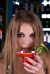 Image showing Clubbing girl