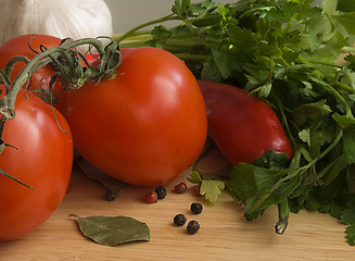 Image showing Fresh vegetables VI