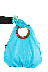 Image showing women bag at hand