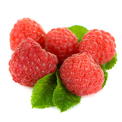 Image showing fresh raspberry