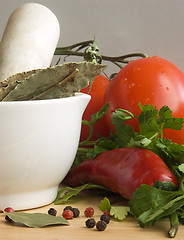 Image showing ChiIli, tomatoes & Spices III